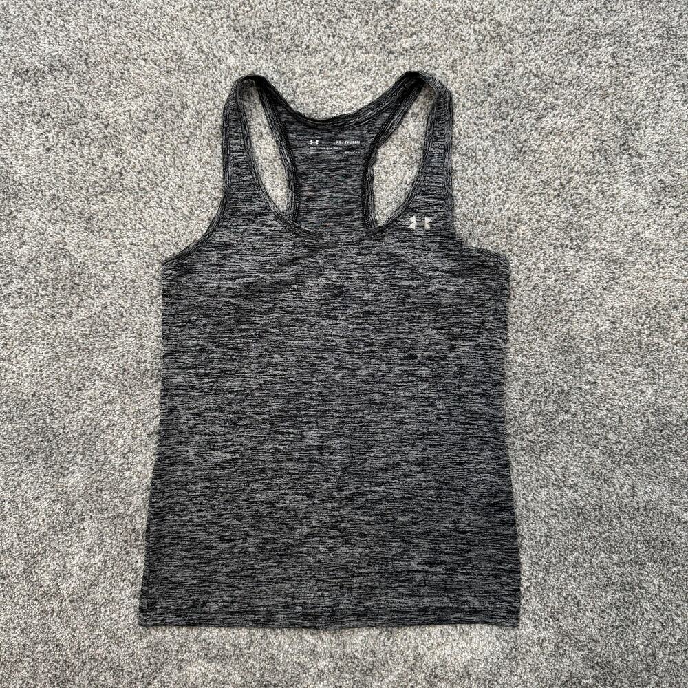 Under Armour Shirt Womens XS Racerback Tank Athletic Stretch 1275487